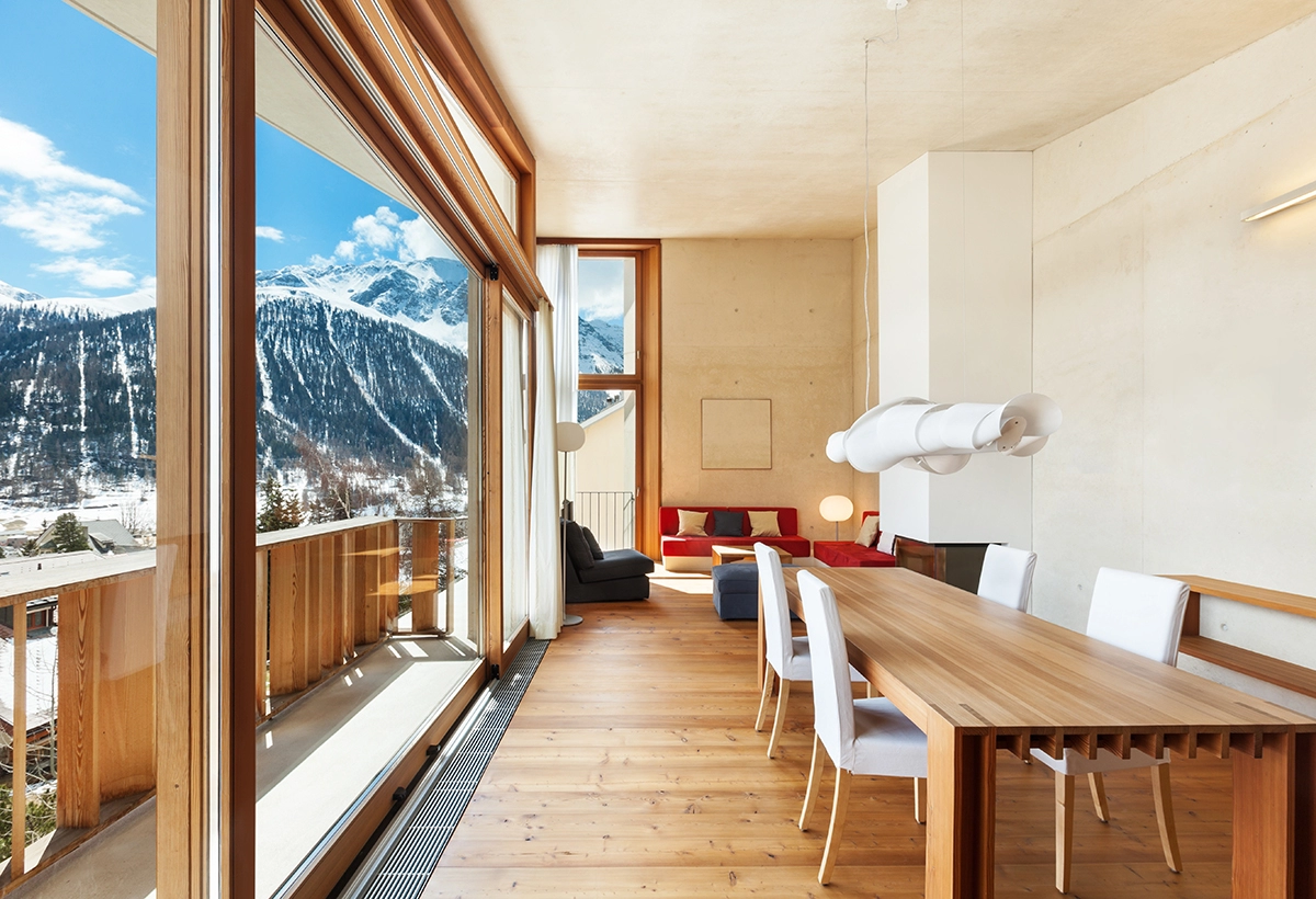 Finestra in legno alluminio
